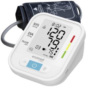 medisana bu95e tensiometro de brazo automatico medicion oscilometrica precisa con deteccion de arritmias pantalla grande 65x50mm memoria 2 usuarios x 90 mediciones brazalete 22‑42cm