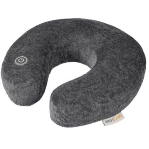 medisana nm870 cojin de masaje cervical portatil masaje vibratorio para cuello y hombros espuma moldeada de alta comodidad ideal para viaje y uso en casa incluye bolsa integrada