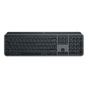 logitech mx keys s teclado inalambrico retroiluminado iluminacion inteligente con sensor de proximidad conectividad bluetooth y logi bolt multi dispositivo bateria hasta 10 dias color grafito