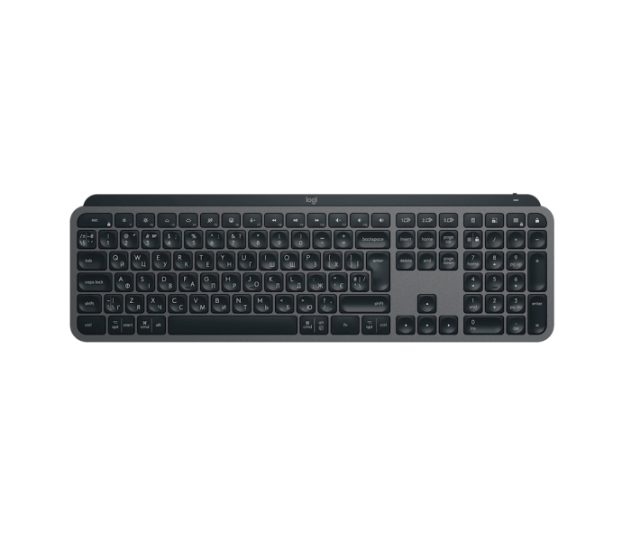 logitech mx keys s teclado inalambrico retroiluminado iluminacion inteligente con sensor de proximidad conectividad bluetooth y logi bolt multi dispositivo bateria hasta 10 dias color grafito