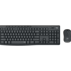 logitech mk295 pack inalambrico teclado frances + raton 1000dpi 3 botones teclas y botones silenciosos uso ambidiestro