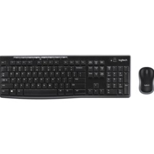 logitech mk270 pack inalambrico usb teclado italiano multimedia + raton 1000dpi 3 botones uso ambidiestro