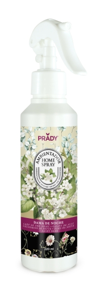 prady ambientador home spray dama de noche frasco de 220 ml spray pulverizador
