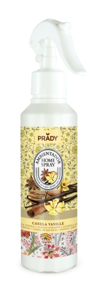 prady ambientador home spray canela vanille frasco de 220 ml spray pulverizador