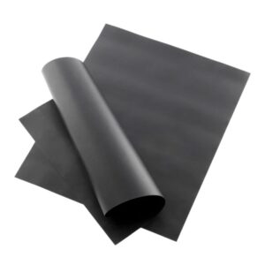 innovagoods pack de 2 esterillas para horno y barbacoa reutilizable apto lavavajillas temperatura hasta 265°c facil limpieza fibra de vidrio libre de pfoa 40x33cm color negro