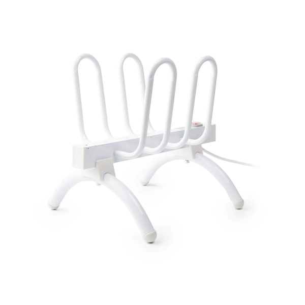 innovagoods droe tendedero secador de calzado electrico 40w capacidad para 2 pares cable 140cm ipx2 resistente al agua 41.5x32x30cm color blanco