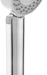 innovagoods xawara alcachofa de ducha con dispensador de jabon 3 posiciones multifuncion 8.5x24.5x3.3cm color plateado
