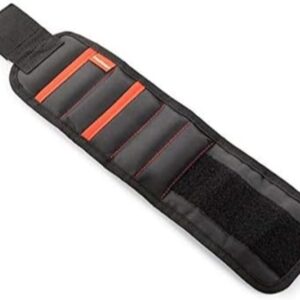 innovagoods wristool banda magnetica incluye accesorios multifuncion cierre con velcro 2 bolsillos 39x9.5x0.5cm color negro