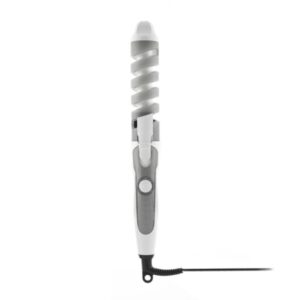 innovagoods spihair rizador ceramico en espiral potencia 35w cable 2m temperatura 190ºc 36mm de diametro 33x4.4x3.9cm color blanco y gris
