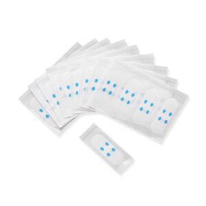 innovagoods liftrik pack de 40 parches de lifting facial adhesivos invisibles resistente al agua universal desechable 40x1.2cm color transparente