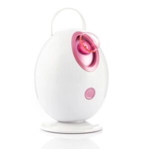 innovagoods moispa sauna facial electrica 300w deposito de 90ml cable 120cm temperatura regulable apagado automatico difusor regulable 13x17.5x13cm color blanco