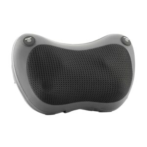 innovagoods shissage masajeador shiatsu compacto 20w 3 velocidades multifuncion cabezales giratorios apagado automatico funcion calor 29x14.5x10cm color gris y negro