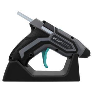 cecotec cecoraptor perfect fix 360 x‑treme pistola de cola termofusible autonomia 30min base de carga bateria 1.5ah 3.7v incluye 10 barras apagado automatico color negro y gris