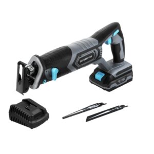cecotec cecoraptor quick&cut 2020 advance sierra de sable inalambrica autonomia 20min bateria 2ah 20v 3000 oscilaciones/min maletin luz led 6 cuchillas incluidas color negro y gris