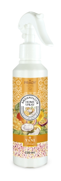 prady ambientador home spray yani tatus frasco de 220 ml spray pulverizador