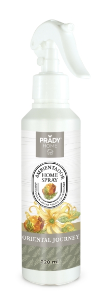 prady ambientador home spray oriental journey frasco de 220 ml spray pulverizador