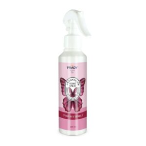 prady ambientador home spray pink butterfly frasco de 220 ml spray pulverizador