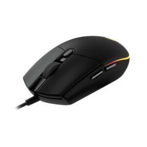 logitech g102 lightsync raton gaming usb sensor optico 8000 dpi rgb lightsync 16.8m colores 6 botones programables frecuencia 1000 hz color negro
