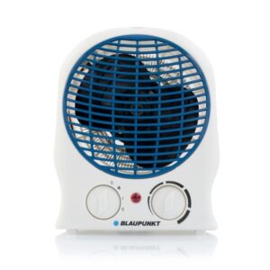 blaupunkt calefactor portatil potencia 2000w temperatura regulable funcion ventilador termostato color blanco y azul