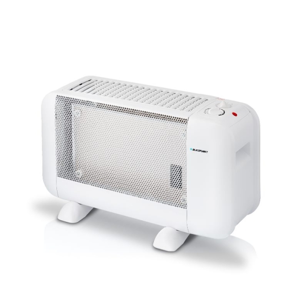 blaupunkt radiador de mica potencia 900w termostato regulable interruptor antivuelco rejilla asa de transporte color blanco