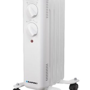 blaupunkt radiador de aceite potencia 1000w termostato regulable ruedas asa de transporte indicador luminoso color blanco