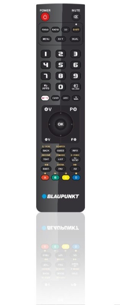 blaupunkt mando universal para samsung preconfigurado alimentacion a pilas control por infrarrojos color negro