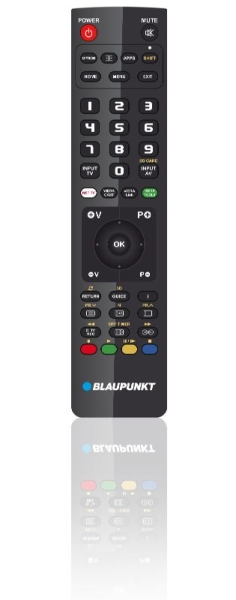 blaupunkt mando universal para panasonic preconfigurado alimentacion a pilas control por infrarrojos color negro