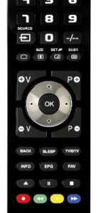 blaupunkt mando universal 4 en 1 programable hasta 4 dispositivos simultaneos incluye cable microusb control por infrarrojos color negro