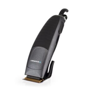 blaupunkt cortapelos profesional potencia 15w palanca lateral de ajuste incluye accesorios incluye peines guia cuchillas de titanio tapa protectora color negro y gris