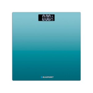 blaupunkt bascula corporal capacidad 180kg pantalla digital encendido y apagado automatico color azul