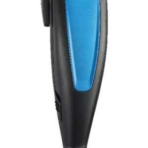 blaupunkt cortapelos profesional potencia 15w palanca lateral de ajuste incluye accesorios incluye peines guia cuchillas de titanio color negro y azul
