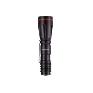 philips linterna led pilas incluidas 70 lumenes color negro