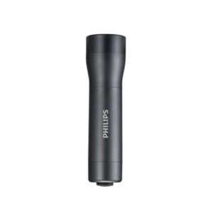 philips linterna led autonomia hasta 6h ipx4 170 lumenes pilas incluidas color negro