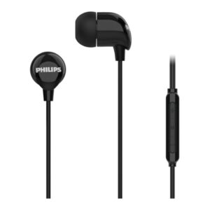 philips auriculares intraurales con cable incluye accesorios microfono integrado usb c aislamiento pasivo del ruido boton multifuncion color negro