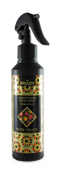 prady ambientador home spray coleccion oriental musk fruity frasco de 220 ml spray pulverizador