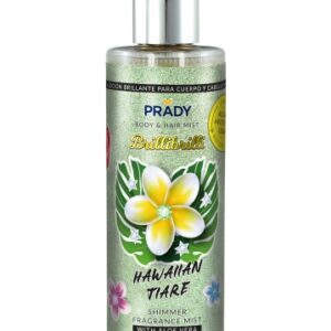 prady brilli brilli body & hair mist hawaiian tiare frasco de 250 ml spray pulverizador