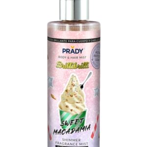 prady brilli brilli body & hair mist sweet macadamia frasco de 250 ml spray pulverizador