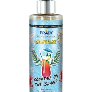 prady brilli brilli body & hair mist cocktail on the island frasco de 250 ml spray pulverizador