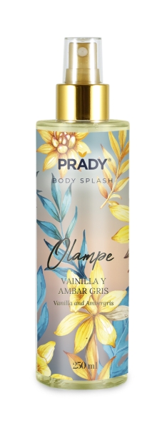 prady body splash olampe frasco de 250 ml spray pulverizador