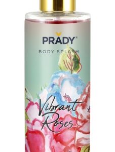 prady body splash vibrant roses frasco de 250 ml spray pulverizador