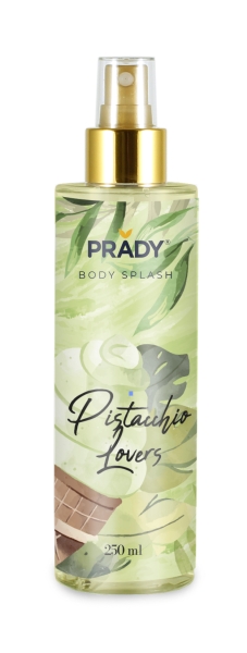 prady body splash pistacchio lovers frasco de 250 ml spray pulverizador
