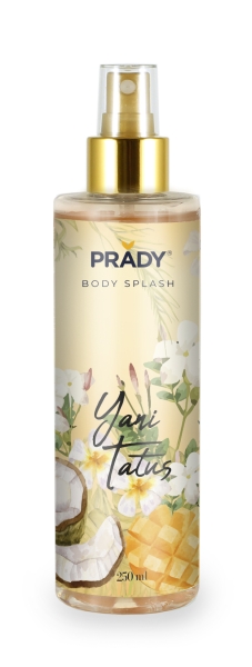 prady body splash yani tatus frasco de 250 ml spray pulverizador