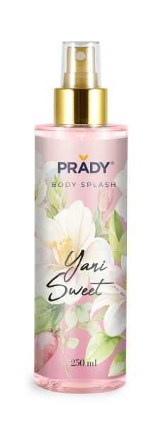 prady body splash yani sweet frasco de 250 ml spray pulverizador