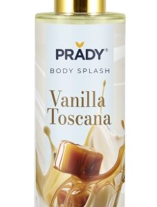 prady body splash vanilla toscana frasco de 250 ml spray pulverizador