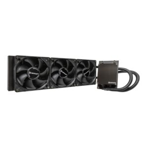 unykach aquasphere pro 360 trx4 kit de refrigeracion liquida 3 ventiladores de 120mm y 2000rpm diseñada para procesadores tr4 de alta potencia con tdp hasta 450w