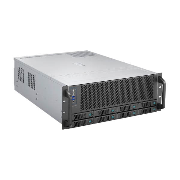 unykach servidor rack 4u 8 bahias hot swap hsw4u6508 tamaños de disco soportados 2.5", 3.5" placas base compatibles eeb, ceb, atx, microatx usb a 3.0 y usb c 3.2 3 ventiladores incluidos