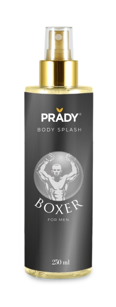prady body splash boxer frasco de 250 ml spray pulverizador