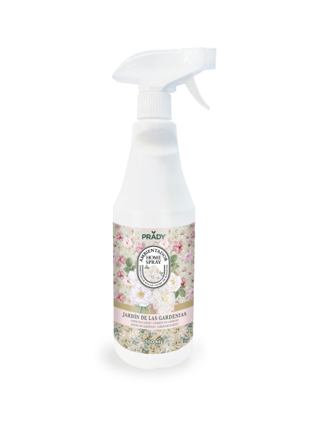 prady ambientador home spray jardin de gardenias frasco de 700 ml spray pulverizador