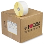 zebra z select 2000d pack de 12 rollos de etiquetas transferencia termica originales 51x25mm 2.580 unidades por rollo 880199 025d