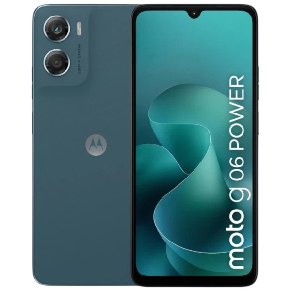 motorola moto g06 power smartphone pantalla 6.88" 4gb 256gb camara 50mp bateria 7000mah 120hz color azul